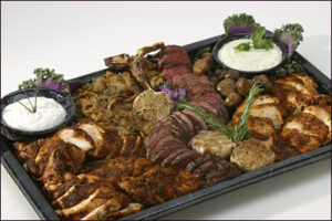 Grilled Beef Tenderloin & Country Chicken