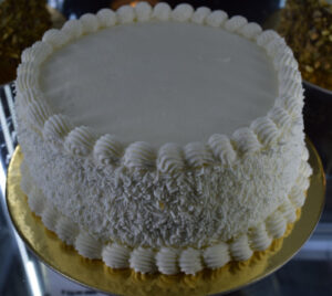 Lemon Mousse Cake