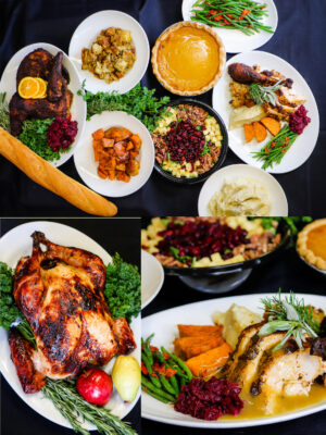 Thanksgiving Turkey Dinner One Half Roasted Turkey (Heat and Serve)